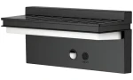 Immax SUN DOWN / Vonkajšie solárne nástenné LED svietidlo / IP44 / 900 lm / PIR senzor (08515L)