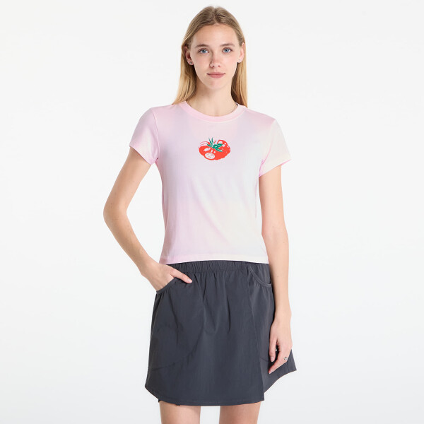 Tričko Nike Sportswear Chill Knit Women's Slim Cropped T-Shirt Pink Foam L