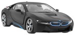 RASTAR Auto na diaľkové ovládanie R / C BMW i8 Rastar 1:14 čierne