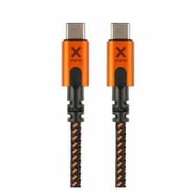 Xtorm Xtreme USB-C prepojovací kábel oranžovo-čierna / 1.5 m (CXX005)