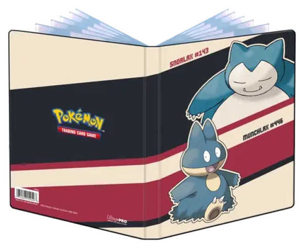 Pokémon UP: GS Snorlax Munchlax - A5 album na 80 kariet