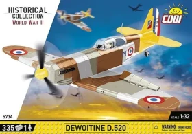 COBI 5734 Stíhacie lietadlo Dewoitine D.520