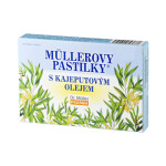 MÜLLEROVE PASTILKY s kajeputovým olejom 24 pastiliek