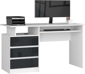 Fabryka Mebli Akord CLP grafitové z połyskiem 135 cm x 60 cm