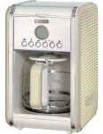 Ariete 1342 Vintage béžová / Kávovar na prekvapkávanú kávu / 1100W / 1200 ml (00M134203AR0)