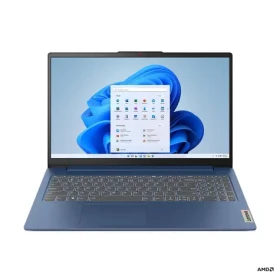 Lenovo IdeaPad Slim 3 15ABR8 modrá / 15.6" FHD / AMD RYZEN 7 5825U 2.0GHz / 16GB / 512GB SSD / AMD Radeon Graphic / W11 (82XM00UTCK)