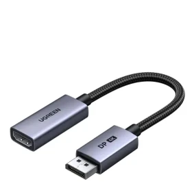 Ugreen 95418 / DisplayPort - HDMI kábel / 4K 60Hz / 18 Gb/s / HDR10