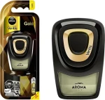 ACCURA Osviežovač do mriežky VENTIS gold / Tekutá vôňa do auta / 8 ml (amA83381)
