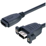 Lyndahl HDMI káblový adaptér Zásuvka HDMI-A 0.2 m čierna LKPK005 HDMI kábel; LKPK005