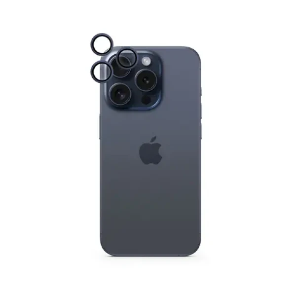 Epico Aluminium Lens Protector ochranné sklo zadného fotoaparátu pre Apple iPhone 15 Pro Pro Max modrá (81312151600001)