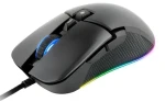 C-tech Dawn čierna / Herná optická myš / podsvietenie / 6400DPI / 7 tlačidiel / USB (GM-24L)