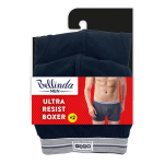 Dvojité balenie bavlnených boxeriek ULTRA RESIST BOXER 2x - BELLINDA - čierne M