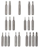 StarTech Elektrický skrutkovač 20 bitov / Elektrický skrutkovač / strieborná / na batérie / 180×16 mm / 52 g (CTK20PCEDRIVE)