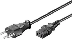 MicroConnect Power Cord Swiss Typ J - C13 1.8m čierna / Švajčiarska koncovka (PE160418)