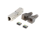 Lanberg RJ45 CAT6A / Konektor / 2 ks / FTP / 8P8C / bez náradia (PL2SA-6000TL)