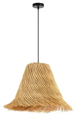 Immax BOHO NATURALEZA / Závesné svietidlo / D45 cm / E27 / prírodný ratan (08273L)