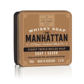 SCOTTISH FINE SOAPS Mydlo v plechovej krabičke Manhattan Cocktail 100 g