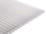 Polykarbonátová doska (číra) – Guttagliss DUAL BOX 4 mm Guttagliss DUAL BOX 4 mm - čirá (6000 x 2100 mm) – 12,6 m2