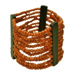 Bushman náramok Afrika orange UNI
