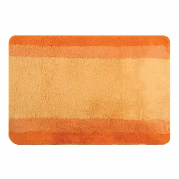 SPIRELLA Kúpeľňová predložka BALANCE 70 x 120 cm oranžová / polyester / protišmyková
