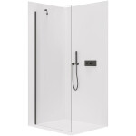 CERANO - Sprchová zástena Walk-in Onyx YL/P - 10 mm - čierna matná, transparentné sklo - 120x200 CER-8050BD8538