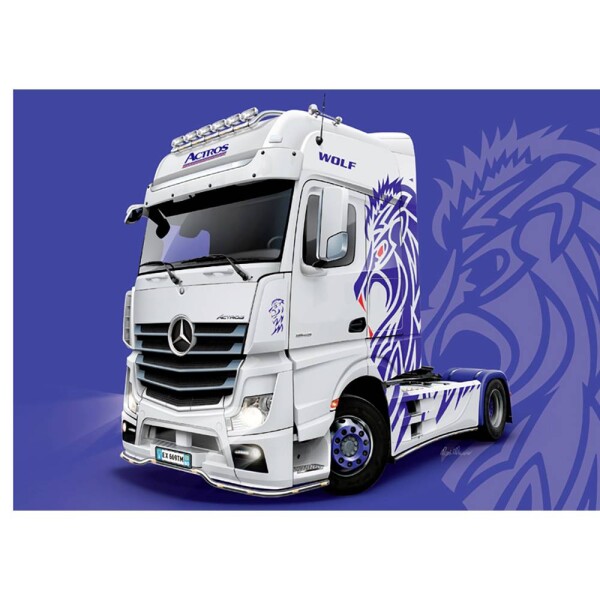 Italeri Mercedes Benz Actros MP4 Gigaspace 1:24