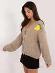Jumper MI SW 2108.92 béžový jedna velikost