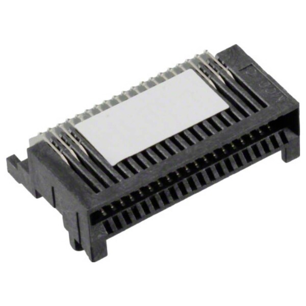 Molex vstavaná zásuvková lišta (štandardná) Počet pólov 38 Raster (rozteč): 0.8 mm 755860011 1 ks Tape on Full reel; 755860011