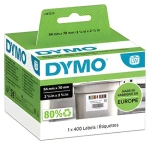 Dymo papierové štítky kontrolné potravinové / 70x54mm / biele / snímateľné / 400 ks (2187329)