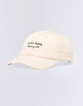 Herschel Supply Sylas Vintage Cotton Cap Vintage White