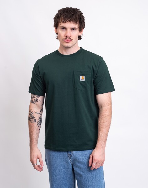 Carhartt WIP S/S Pocket T-Shirt Dark Scarab XL