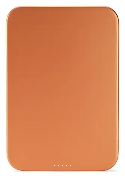 Epico UltraPack EM51 Qi2 oranžová / Bezdrôtová powerbanka / 5000 mAh / USB-C / 20W (9915111800001)