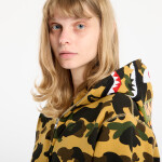 Mikina A BATHING APE 1St Camo Shark Full Zip Hoodie UNISEX Yellow M