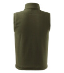 Ďalšia fleecová vesta unisex vojenská XS