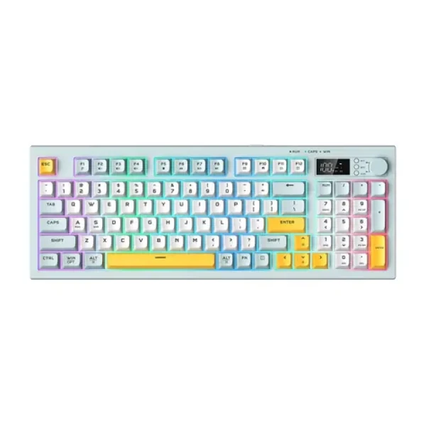 ONIKUMA G80 / Herná klávesnica / Bluetooth 5.0 / USB-C / RGB (G80)