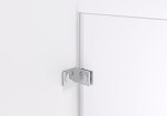 CERANO - Sprchová zástena Walk-in Orbis Ľ/P - 8 mm - chróm, transparentné sklo - 80x200 CER-682234