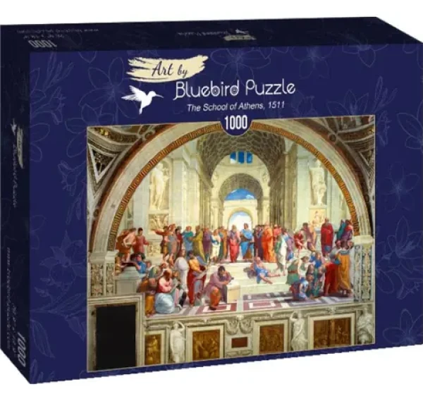 BlueBird Puzzle Aténska škola