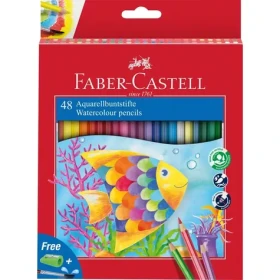 Faber-Castell Classic Colour - Pastelky akvarelové - papierová krabička 48 ks (114448)