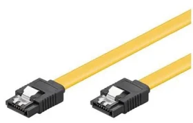 MicroConnect Prepojovací kábel SATA 7pin - SATA 7pin 0.3m žltá / SATA III (SAT15003C6)
