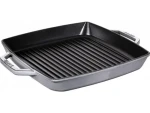 Staub Squared Grill Pan 40511-785-0 Grilovacia panvica 33 cm šedá (40511-785-0)