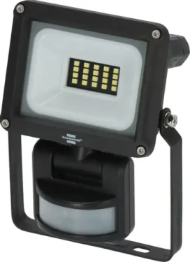 Brennenstuhl JAR 1060 P čierna / LED reflektor / 10W / 1150lm / IP65 / čidlo pohybu (1171250142)