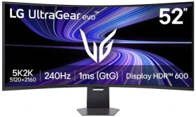 52" LG UltraGear evo G9 52G930B-B čierna / Monitor / VA / 5120 x 2160 / 240 Hz / HDR10 (52G930B-B)
