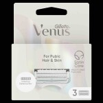 GILLETTE Venus satin care náhradné holiace hlavice 3 ks