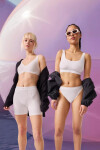Dámske nohavičky EVER Ease Tai - WHITE - biela 00GZ - SLOGGI WHITE L