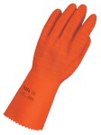 Pracovné rukavice Mapa Professionnel Harpon 321 - pracovné rukavice z prírodného latexu so zosilnenou priľnavosťou Farba: Oranžová, Veľkosť rukavíc: 9 - 9,5 XL, 1 ks