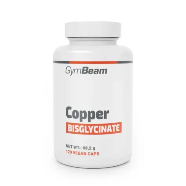 Bisglycinát meďnatý - GymBeam (120 kaps.) (56377-1-120caps)