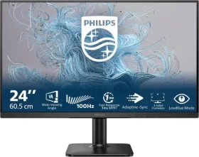 23.8" Philips 24E2N1100LB/00 čierna / VA / 1920 x 1080 / 100Hz / 1ms / 250cd / HDMI / VGA / VESA (24E2N1100LB/00)