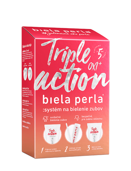 BIELA PERLA Triple action OXI+ set