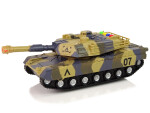 Mamido Vojenský tank 1:16 Moro Brown Sound Arrow