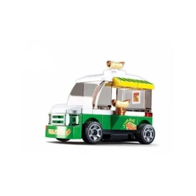 Sluban Power Bricks M38-B0933A Naťahovací Hotdog automobil